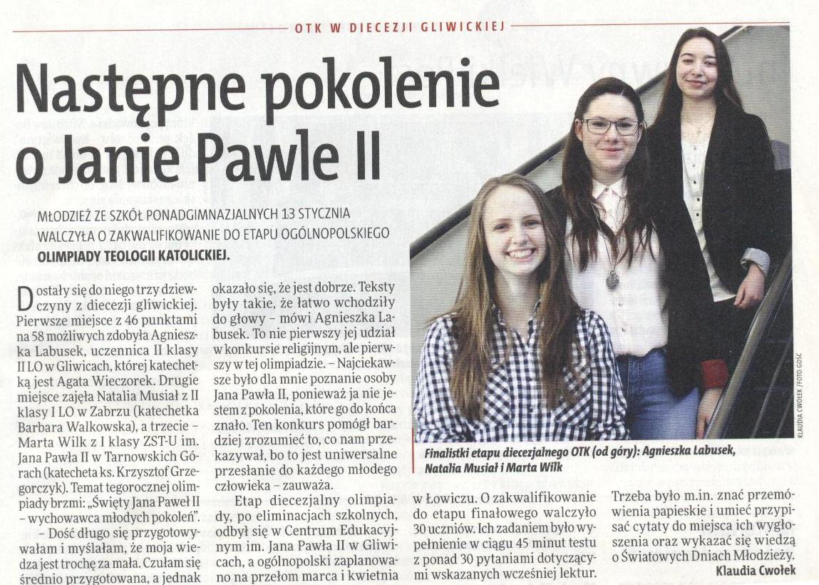 gosc niedzielny 2016