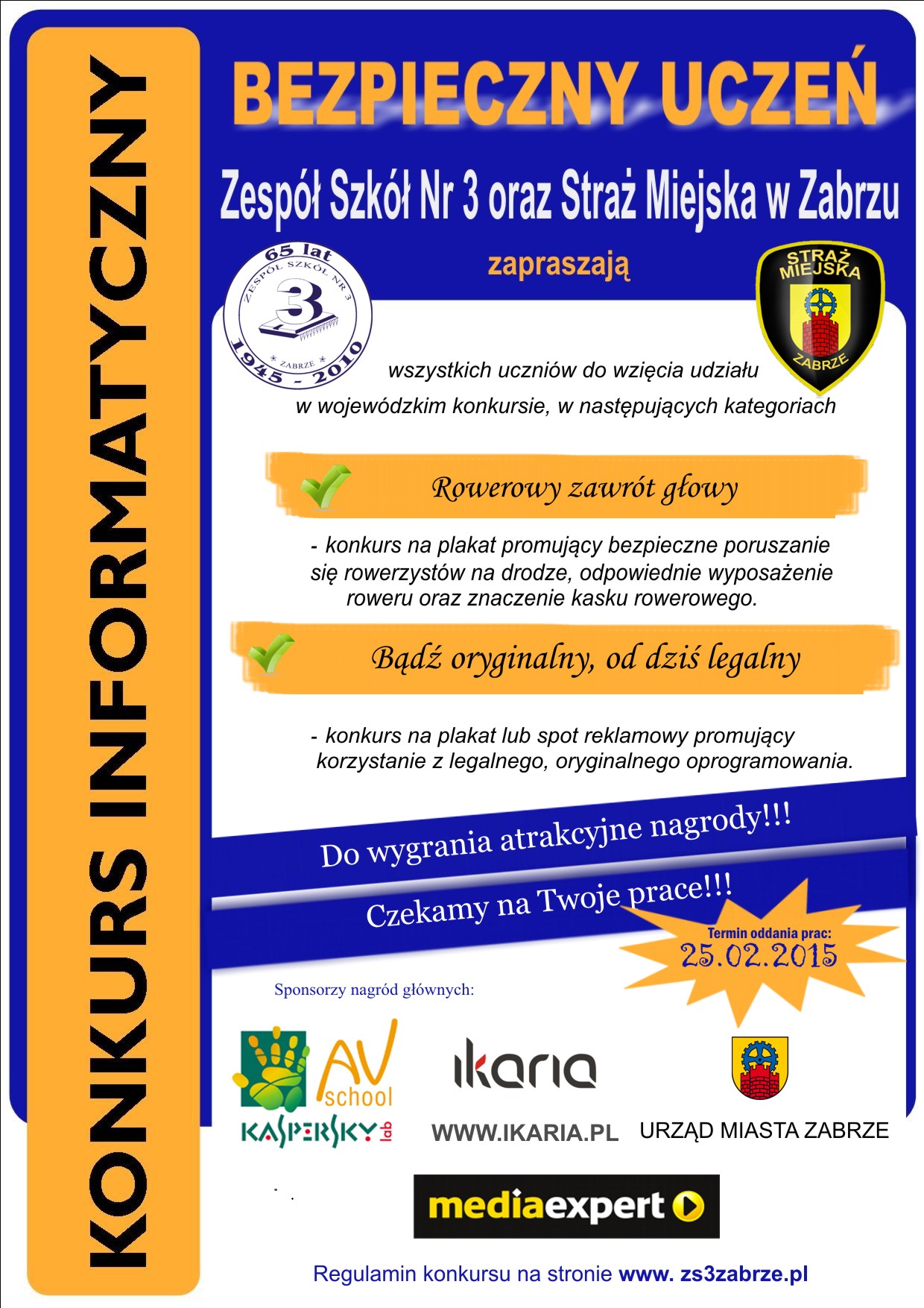 plakat konkursowy