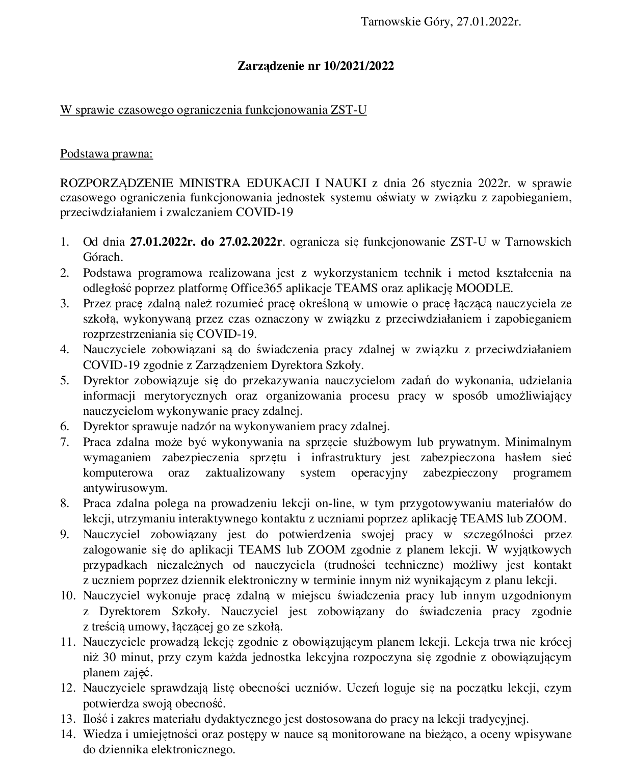 zarzadzenie 10 2022 1