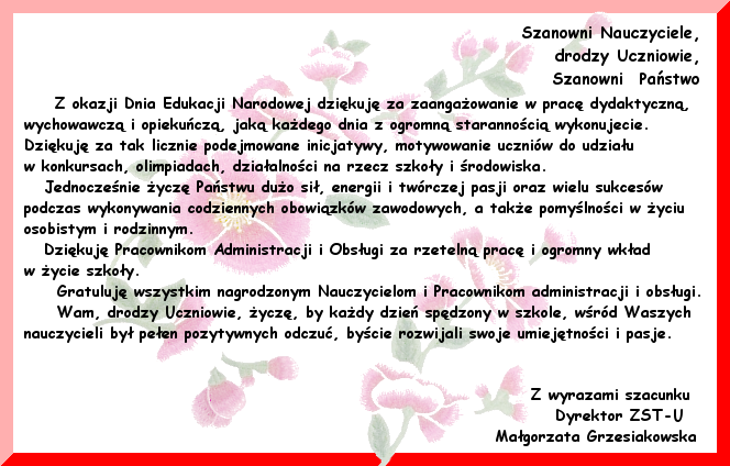 zycznia dyrektor